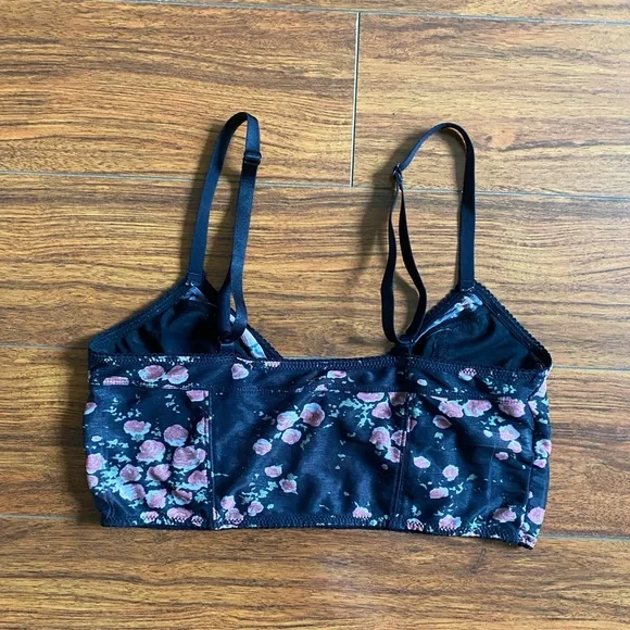 Free People Intimately Vintage Floral Cropped Bralette Size Small - Picture 4 of 8